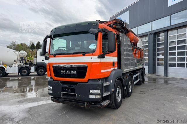 Vacuum tank truck MAN TGS 35.480 Jurop Kanalreinigung