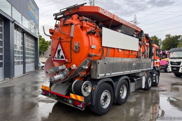 Vacuum tank truck MAN TGS 35.480 Jurop Kanalreinigung
