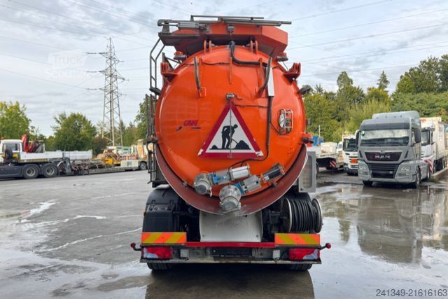 Vacuum tank truck MAN TGS 35.480 Jurop Kanalreinigung
