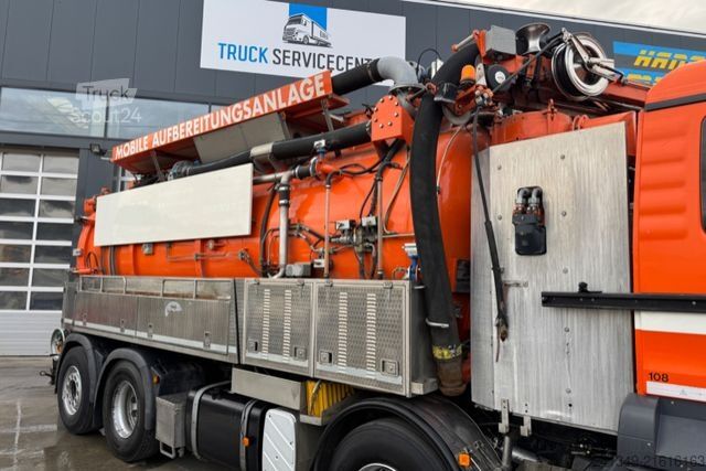 Vacuum tank truck MAN TGS 35.480 Jurop Kanalreinigung