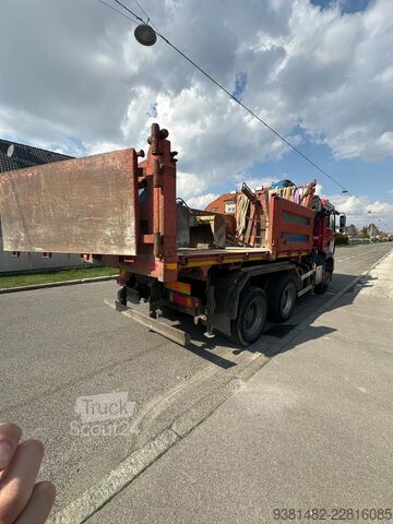 MAN TGA 33.390 6x4 BL sklápěč s hydraulickou rukou MAN TGA 33.390 6x4 BL
