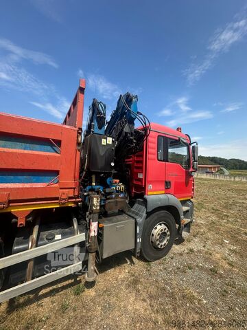 MAN TGA 33.390 6x4 BL sklápěč s hydraulickou rukou MAN TGA 33.390 6x4 BL