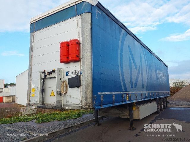 مقطورة نصفية مفتوحة مع قماش مشمع Schmitz Cargobull Semitrailer Curtainsider Standard Hayon