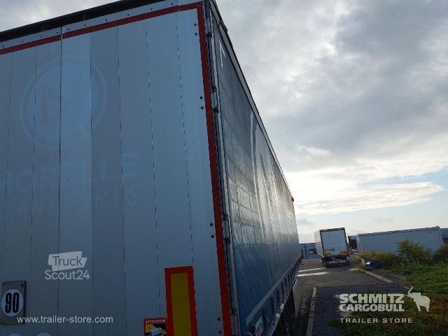 مقطورة نصفية مفتوحة مع قماش مشمع Schmitz Cargobull Semitrailer Curtainsider Standard Hayon