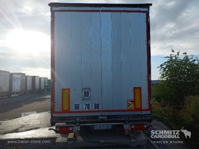 مقطورة نصفية مفتوحة مع قماش مشمع Schmitz Cargobull Semitrailer Curtainsider Standard Hayon