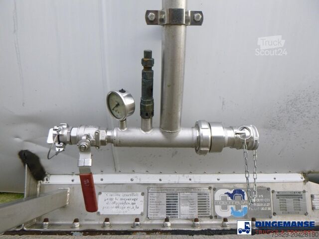 Rezervuaras Maisonneuve Chemical ACID tank inox L4BH 22.4 m3 / 1 comp (...