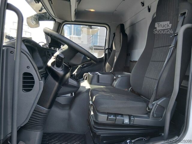 Flatbed truck with tarp Mercedes-Benz Atego 1224 LBW Rückfahrkamera