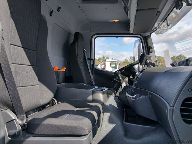 Flatbed truck with tarp Mercedes-Benz Atego 1224 LBW Rückfahrkamera