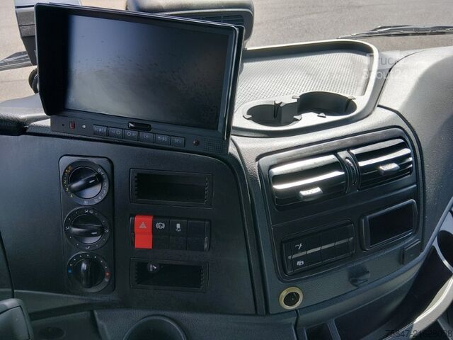 Flatbed truck with tarp Mercedes-Benz Atego 1224 LBW Rückfahrkamera