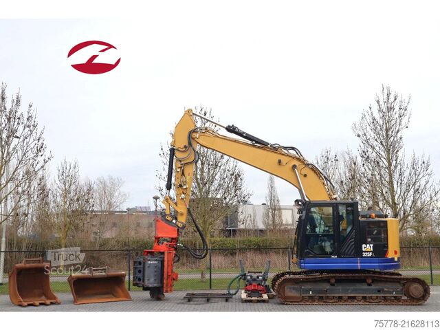 Kompaktirni stroj MOVAX SG-50V | CAT 325 F LCR | ROTOTILT | VIBRO HAMMER