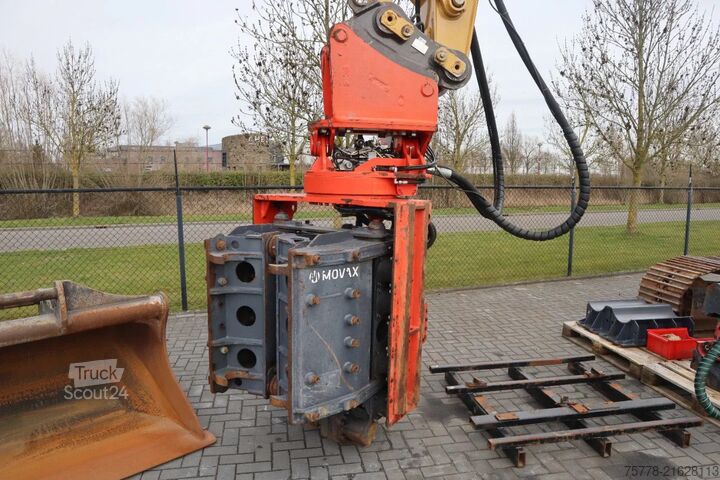 Kompaktirni stroj MOVAX SG-50V | CAT 325 F LCR | ROTOTILT | VIBRO HAMMER