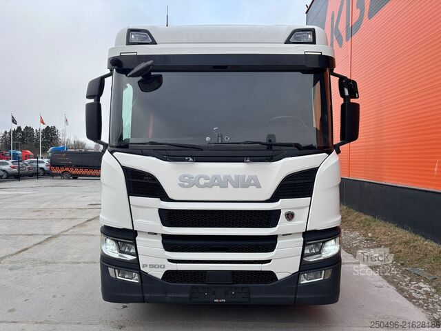 Containervervoer Scania P 500 6x2*4 LOW MILEAGE ! / 9 TON FRONT AXLE / ...