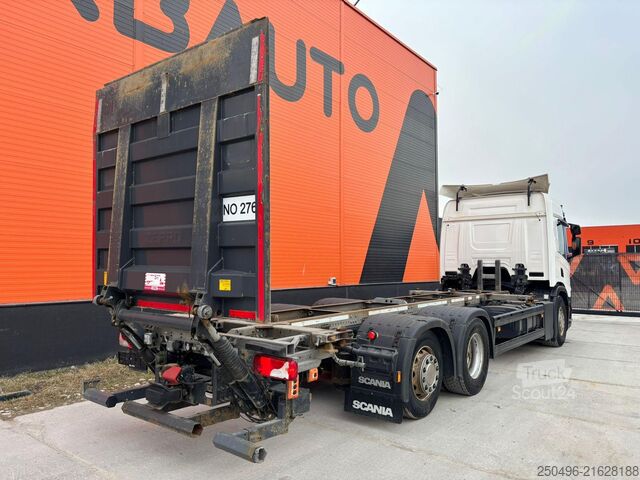 Containervervoer Scania P 500 6x2*4 LOW MILEAGE ! / 9 TON FRONT AXLE / ...