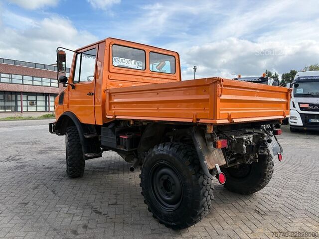 βαλίτσα UNIMOG 424 + 4X4 + BJ 1977 + MANUAL + 261666 KM + HYDR...