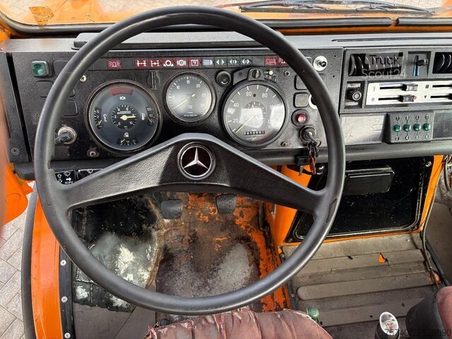 βαλίτσα UNIMOG 424 + 4X4 + BJ 1977 + MANUAL + 261666 KM + HYDR...