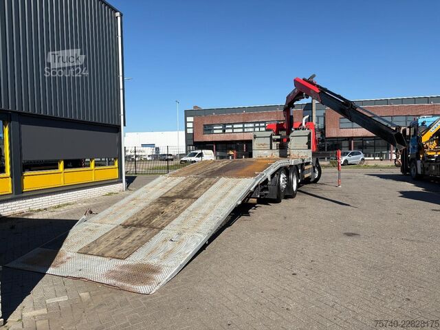 Vozilo za prevoz automobila Renault Premium 380 DXI + FASSI F 165-- 2 X EXT. + REMO...