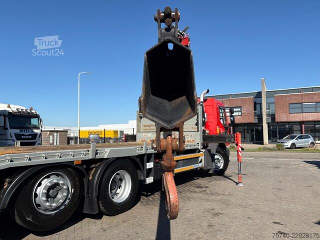 Vozilo za prevoz automobila Renault Premium 380 DXI + FASSI F 165-- 2 X EXT. + REMO...