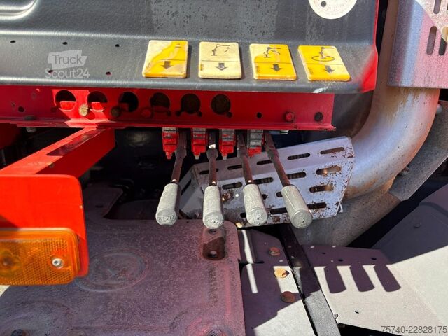 Vozilo za prevoz automobila Renault Premium 380 DXI + FASSI F 165-- 2 X EXT. + REMO...