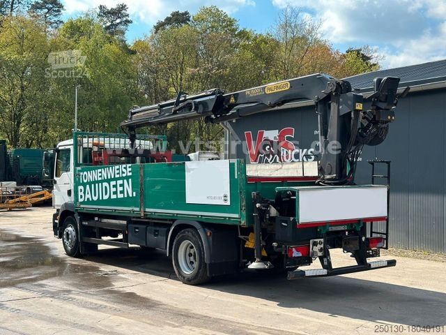 LKW mit Pritsche (offen) MAN TGM 18.290 4x2 Pritsche + Palfinger PK 15001L