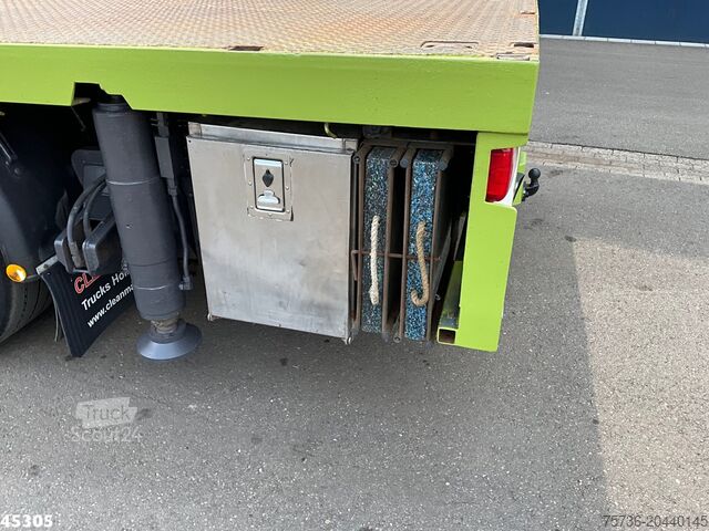 Vrachtwagen met kraan Scania R 420 8x2 manual Palfinger 85 Tonmeter laadkraa...