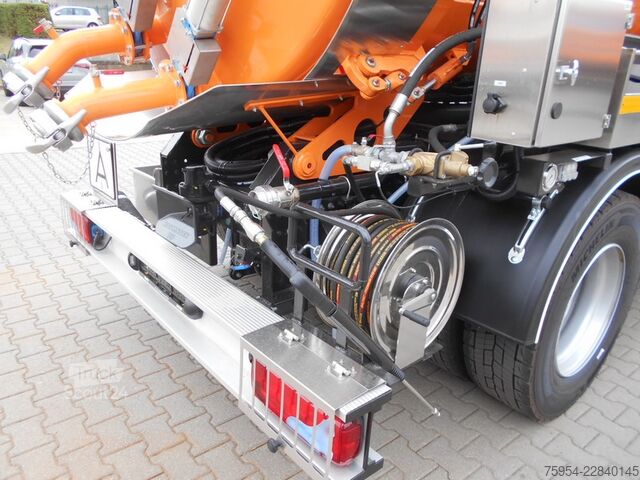 вакуумний автоцистерна MAN TGM 18.320 4x2 BL / Faros 10/1