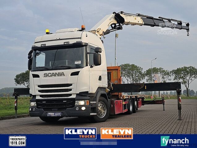 Trailer til platform SCANIA R450 HMF 5020