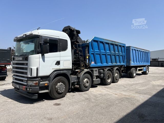 Hákový nosič kontejnerů SCANIA 164 G 580