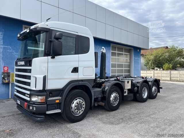 Hákový nosič kontejnerů SCANIA 164 G 580