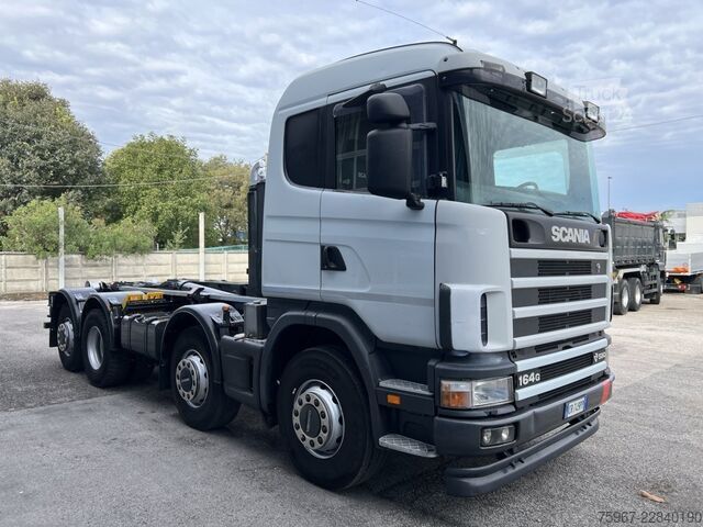 Hákový nosič kontejnerů SCANIA 164 G 580