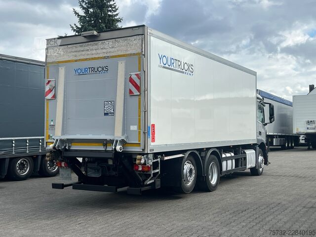 Хладилен камион Mercedes-Benz Antos 2636 E6 CS 850 LBW TW ANK Liftachse Strom