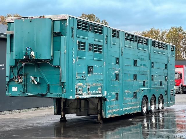 Naczepa do transportu bydła PEZZIOLI 3.Stock Cattle-Cruiser Hals+Tiefbett Typ2