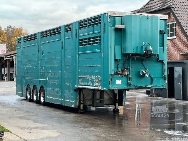 Naczepa do transportu bydła PEZZIOLI 3.Stock Cattle-Cruiser Hals+Tiefbett Typ2