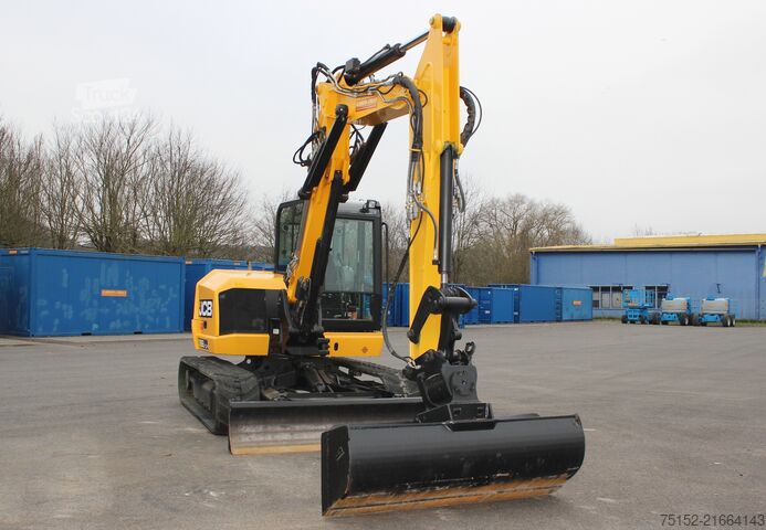 Mini-escavadora JCB 86C-1  TAB / 4 Wegeschild
