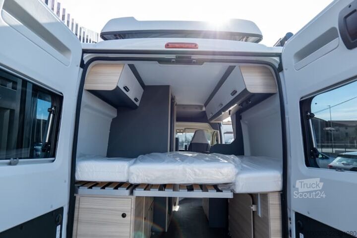 SUN LIVING V 55 SP TENTTOP - COMFORT EDITION MINI KEMPINGO AUTOMOBILIS SU TUALETU, NAUJAS SUN LIVING V 55 SP TentTop - COMFORT EDITION