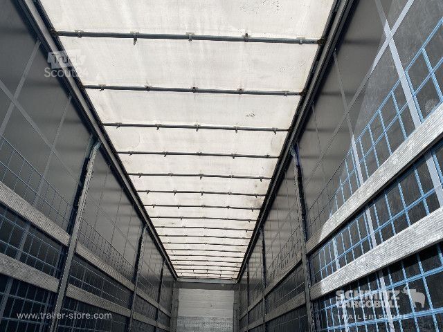 Atvira puspriekabė su tentu Schmitz Cargobull Semitrailer Curtainsider Coil