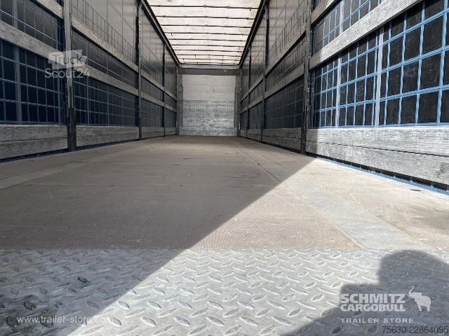 Atvira puspriekabė su tentu Schmitz Cargobull Semitrailer Curtainsider Coil