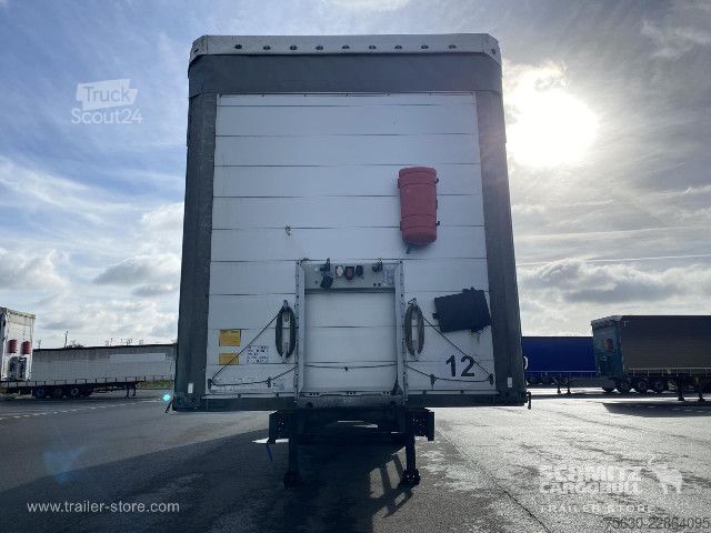 Atvira puspriekabė su tentu Schmitz Cargobull Semitrailer Curtainsider Coil