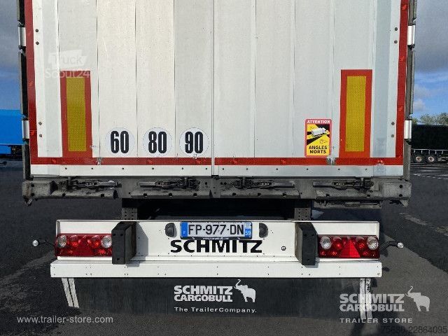 Atvira puspriekabė su tentu Schmitz Cargobull Semitrailer Curtainsider Coil