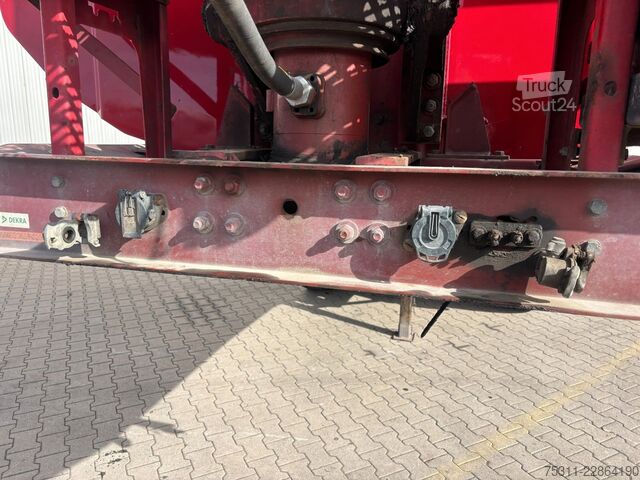 Tiptrailer CARNEHL Hardox | 26m³ Stahl *Luft-Lift*Podest*Allrad