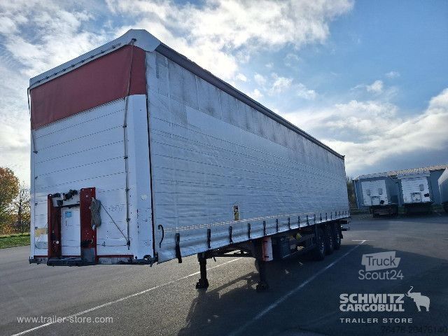 Open oplegger met zeil Schmitz Cargobull Curtainsider Standard Taillift