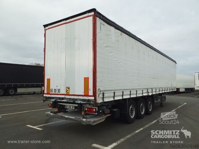 Otvorena poluprikolica sa ceradom Schmitz Cargobull Curtainsider Standard Taillift