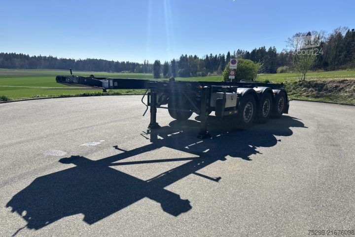 Swap body semitrailer Schwarzmüller SPA 3/E Containertransport / Swiss-Vehicle
