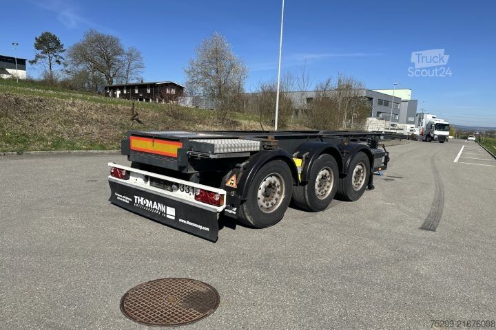 Swap body semitrailer Schwarzmüller SPA 3/E Containertransport / Swiss-Vehicle