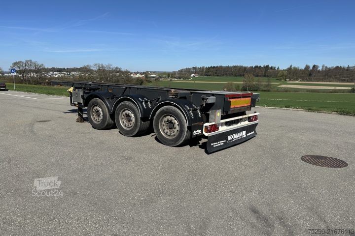 Swap body semitrailer Schwarzmüller SPA 3/E Containertransport / Swiss-Vehicle