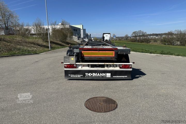 Swap body semitrailer Schwarzmüller SPA 3/E Containertransport / Swiss-Vehicle