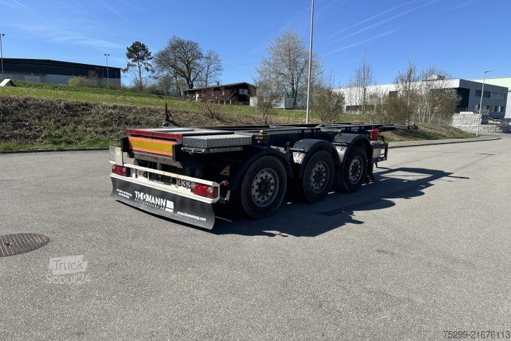 Swap body semitrailer Schwarzmüller SPA 3/E Containertransport / Swiss-Vehicle