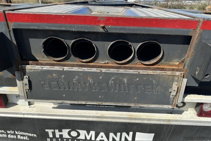 Swap body semitrailer Schwarzmüller SPA 3/E Containertransport / Swiss-Vehicle