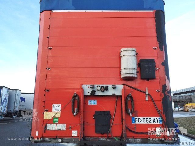 Semi-remorque bâchée Schmitz Cargobull Semitrailer Curtainsider Standard Hayon