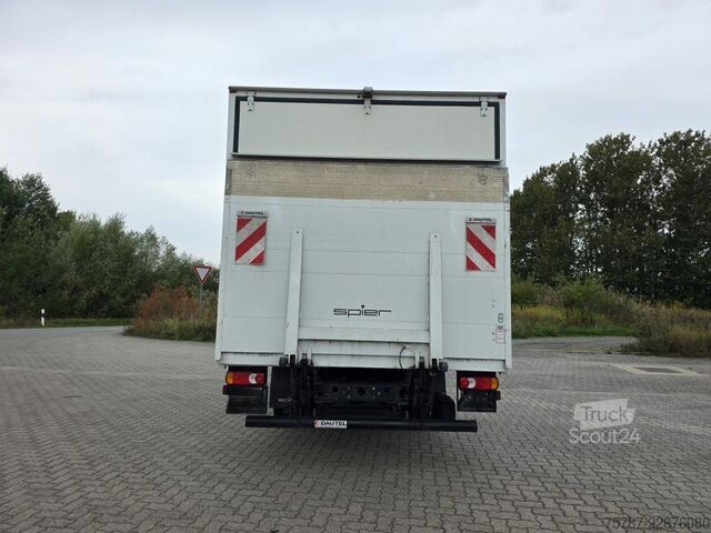 Transporter mit Koffer IVECO 75-210 Koffer + LBW, Klima, Kamera