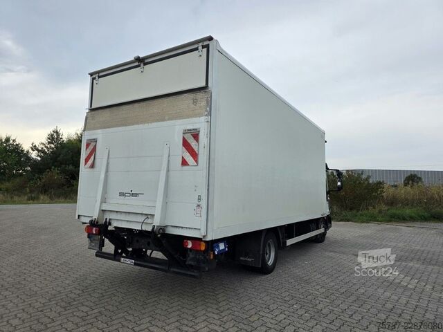 Transporter mit Koffer IVECO 75-210 Koffer + LBW, Klima, Kamera